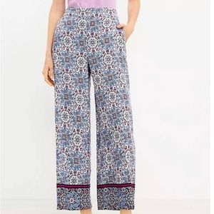 Loft Wide Leg Crop Pants